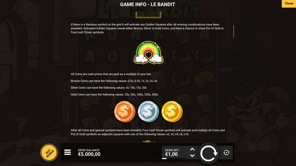 Le Bandit Slot Review 2025
